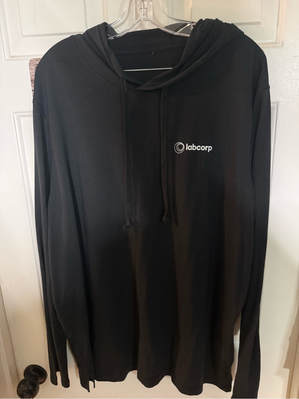Labcorp Black Logo Hoodie